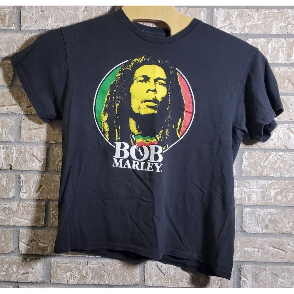 Zion‎ Rootswear Bob Marly Graphic T Shirt Mens Size Large Jamaica Reggae